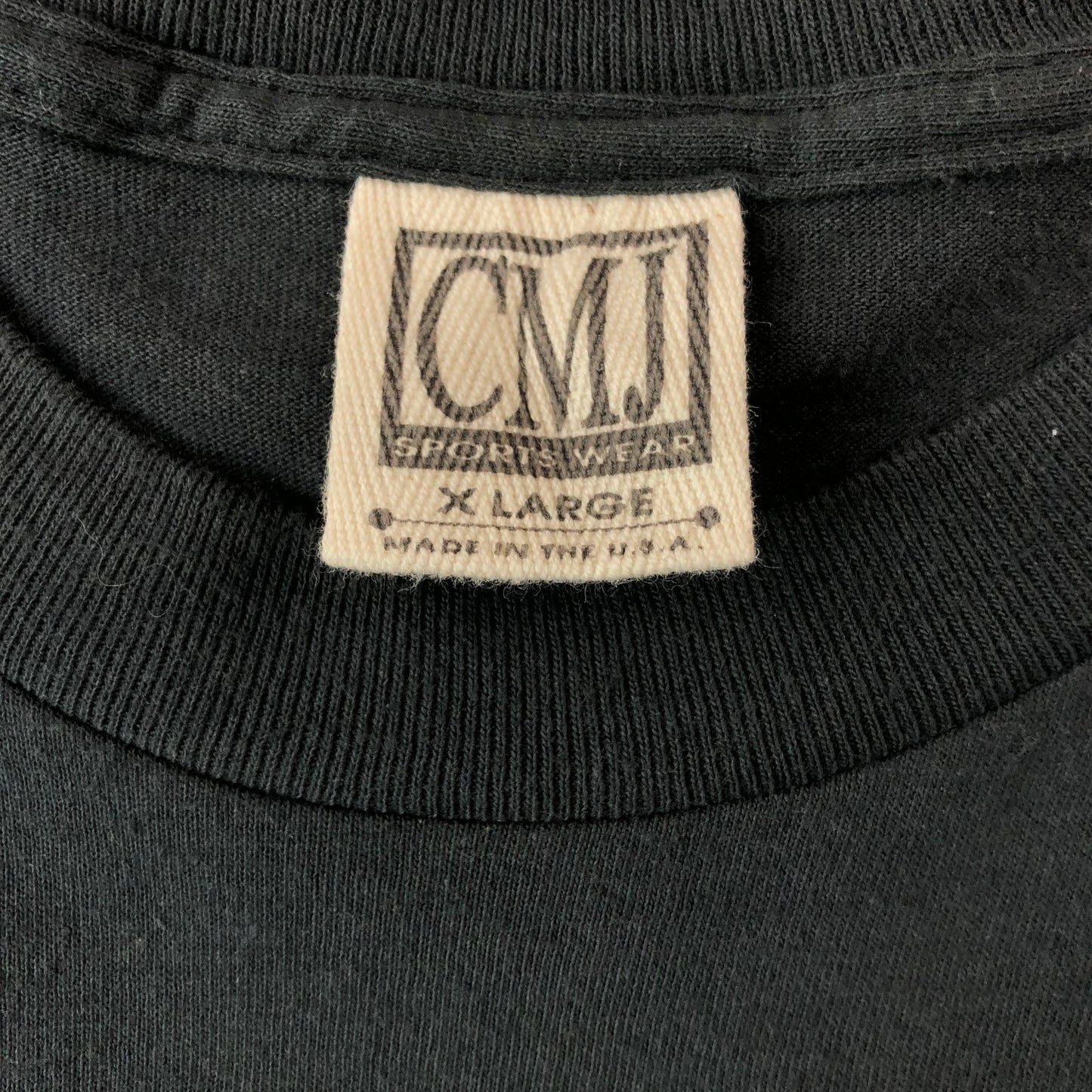 Vintage 90s USA Black Bear CMJ T Shirt XL