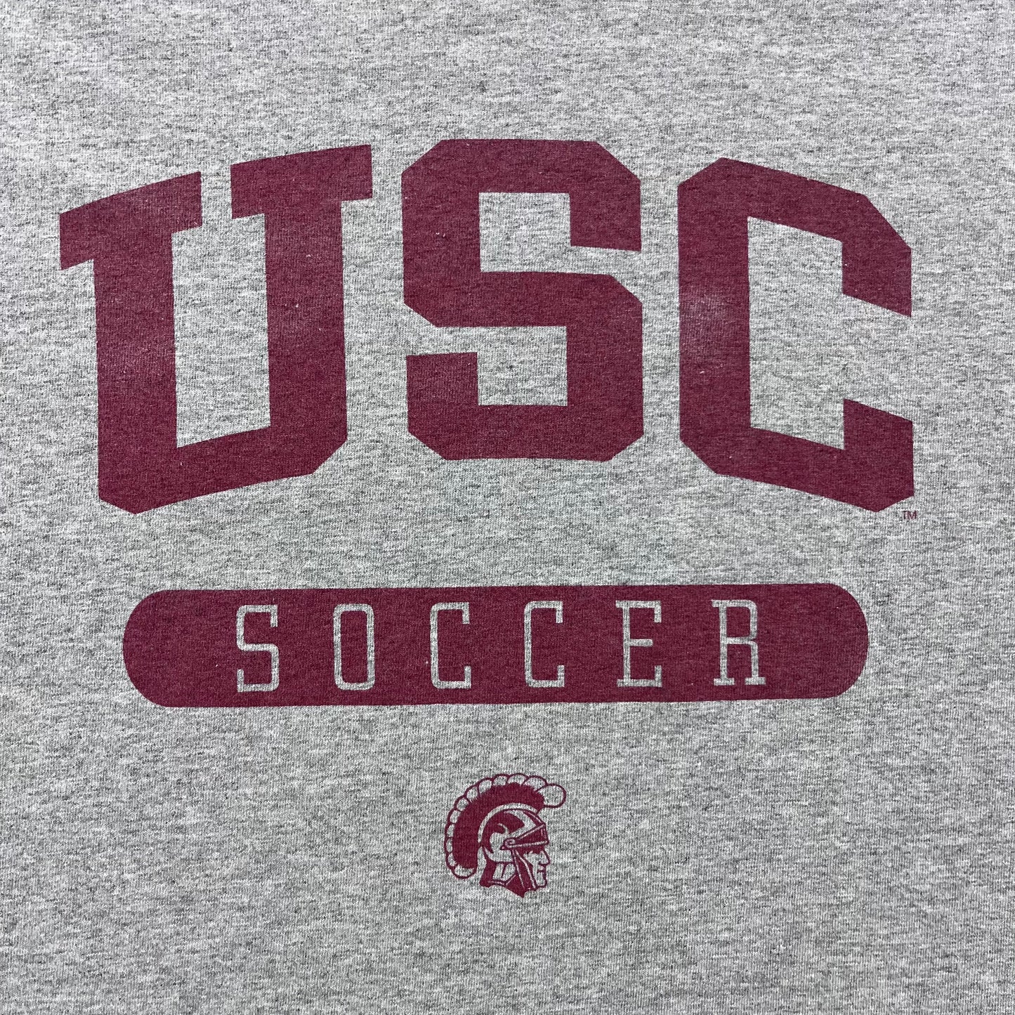 Vintage University Of Southern California Trojans Soccer T Shirt XL