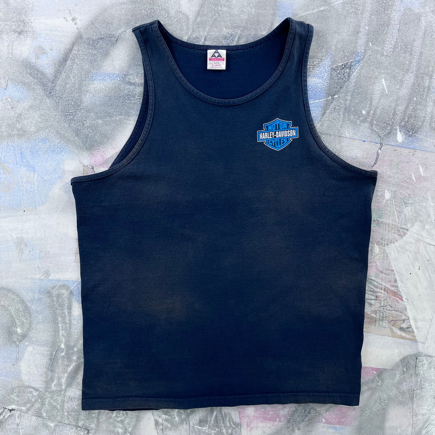 Harley Davidson Motorcycles Emblem Tank Top XL
