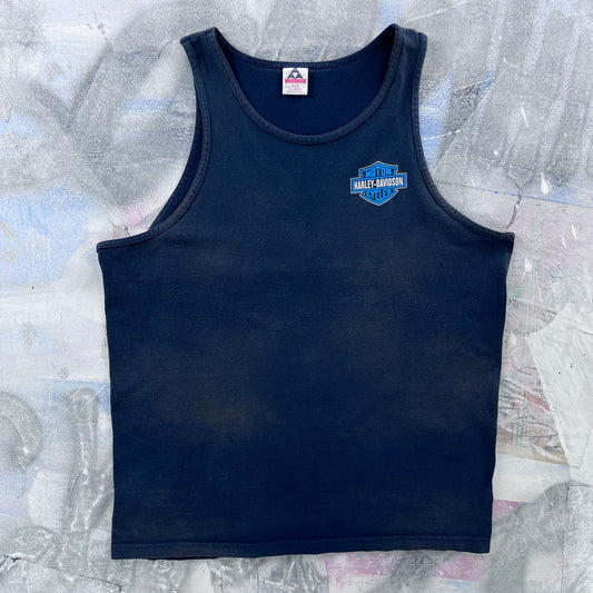 Harley Davidson Motorcycles Emblem Tank Top XL