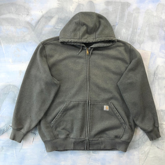 Vintage Carhartt Original Fit Heavyweight Zip Hoodie Sweatshirt XXL
