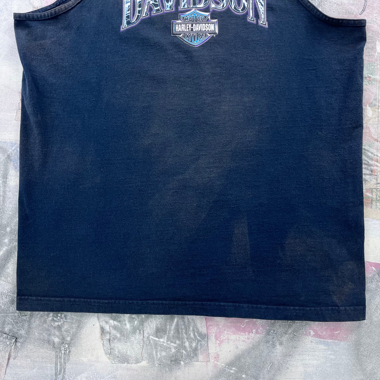 Harley Davidson Motorcycles Emblem Tank Top XL