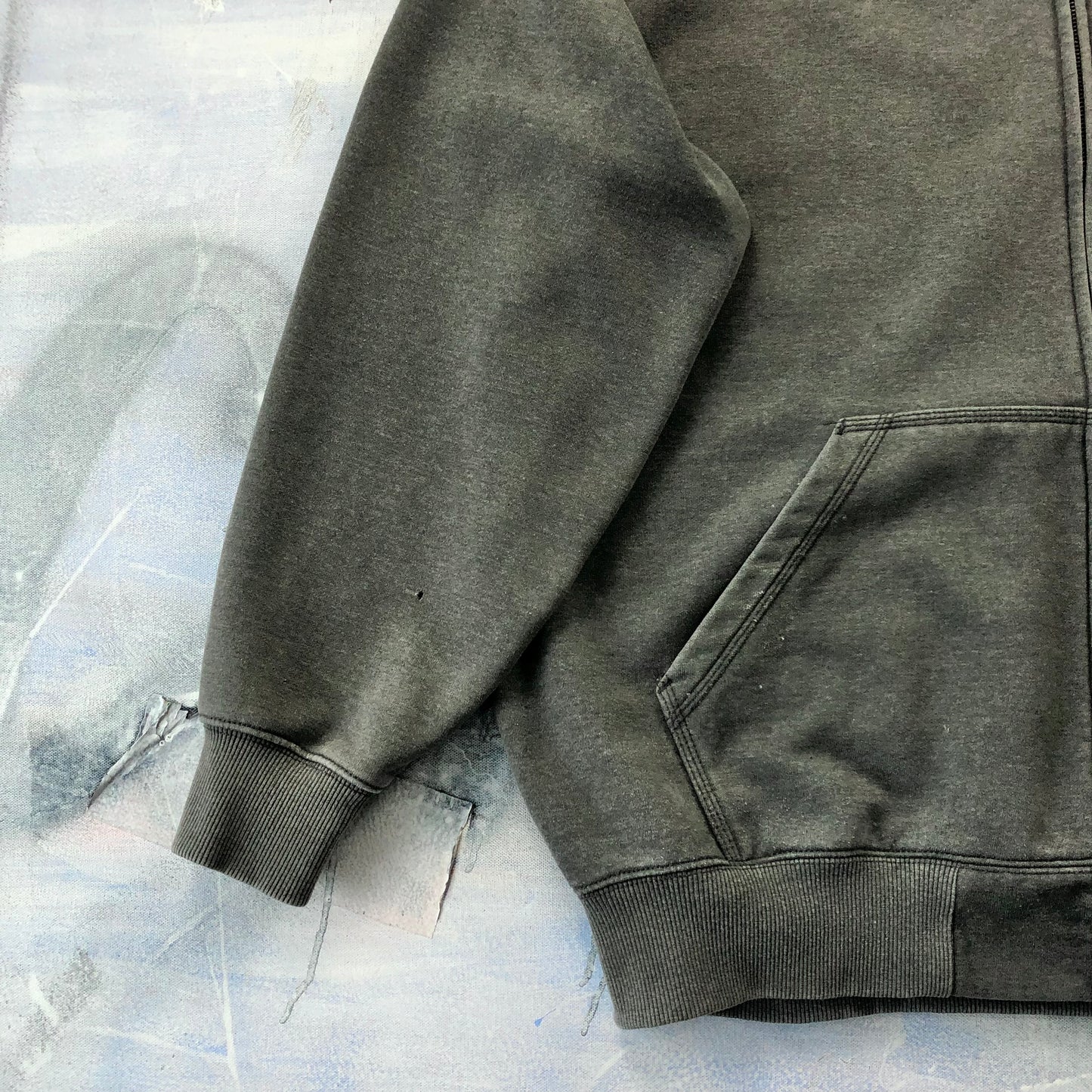 Vintage Carhartt Original Fit Heavyweight Zip Hoodie Sweatshirt XXL