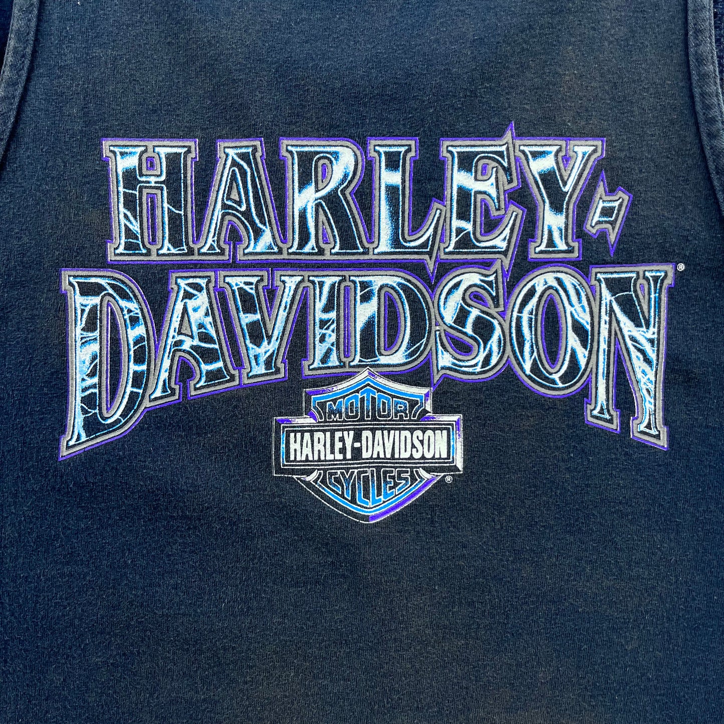 Harley Davidson Motorcycles Emblem Tank Top XL