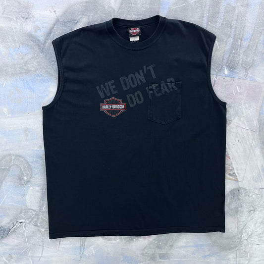 Harley Davidson Motorcycles California Muscle Tank Top Pocket T Shirt XXXL