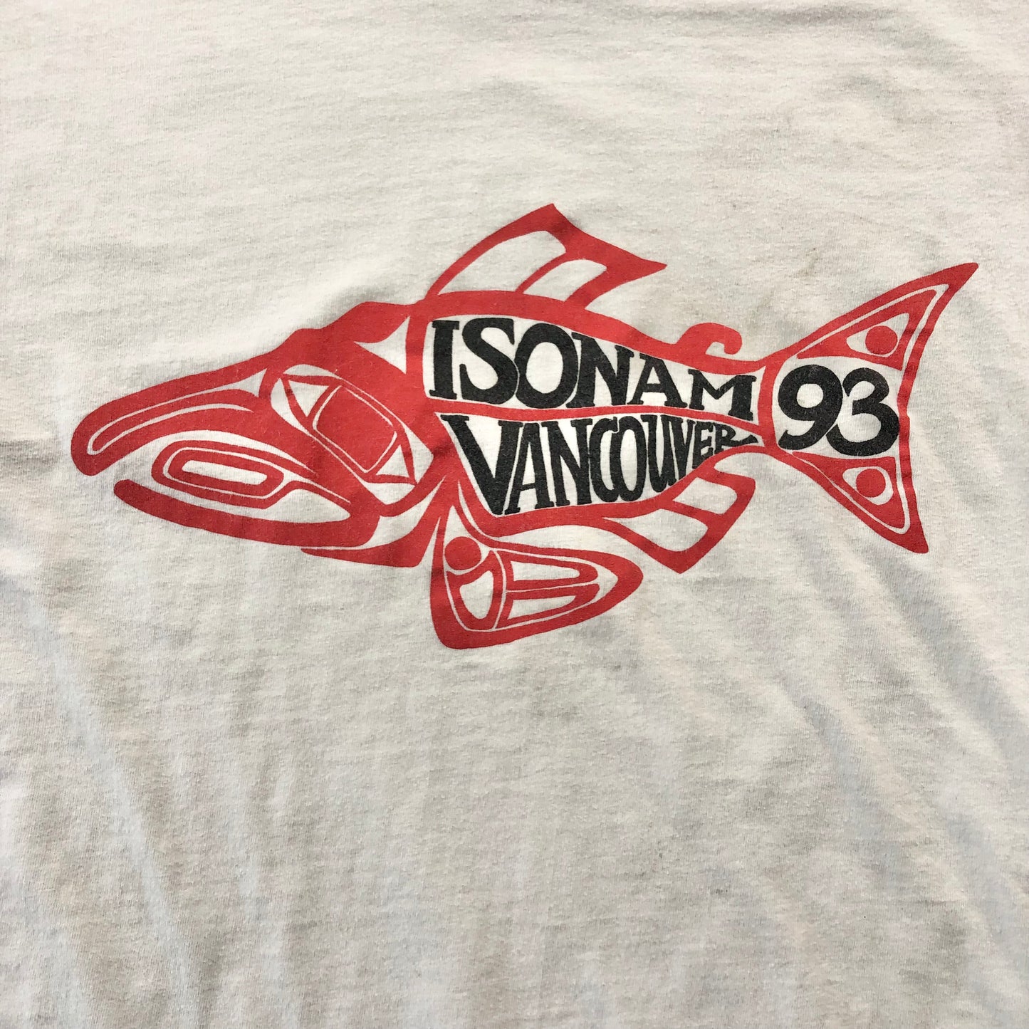 Vintage USA 90s Isonam Vancouver Salmon T Shirt L