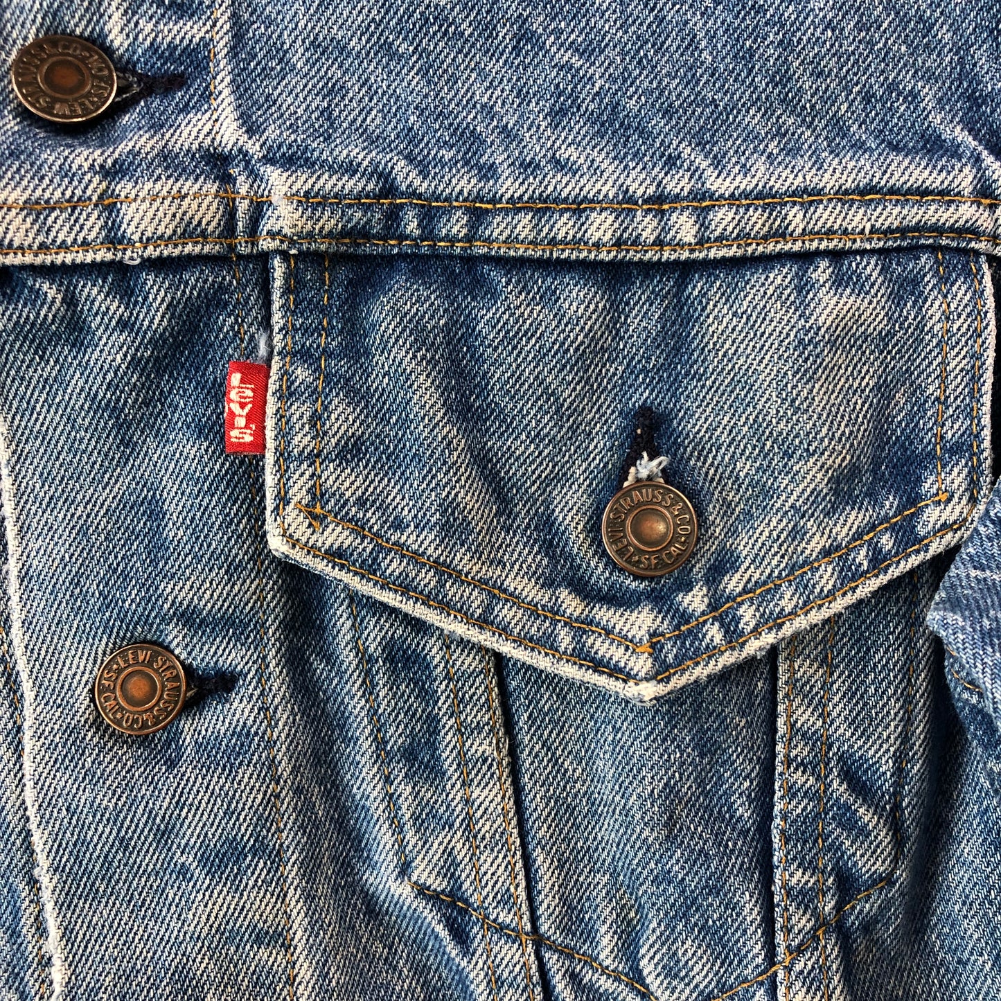 Vintage USA Levis Button Denim Jacket L