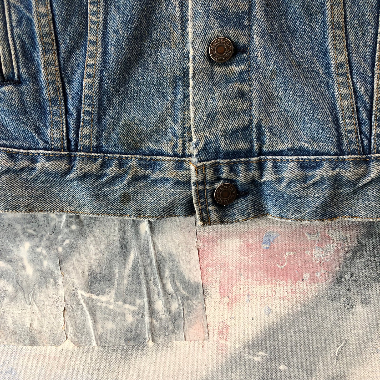 Vintage USA Levis Button Denim Jacket L