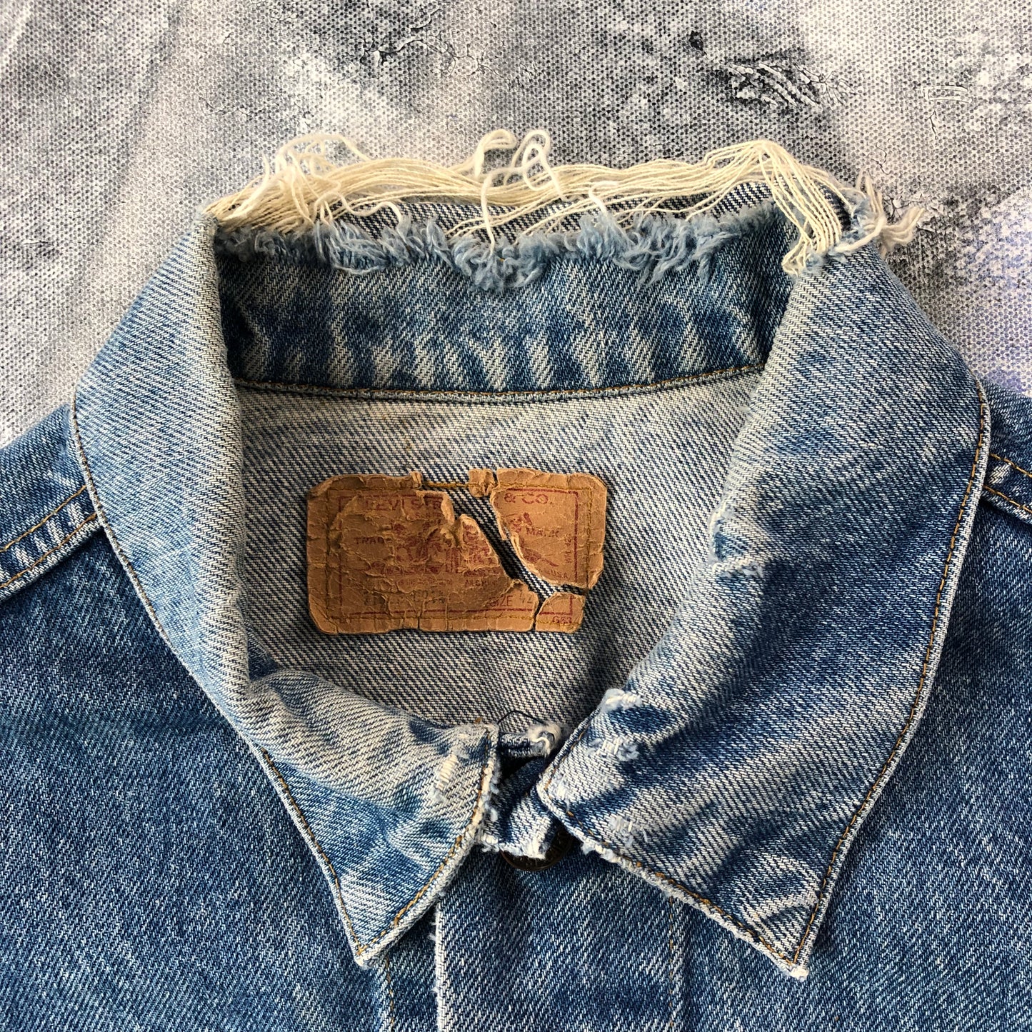Vintage USA Levis Button Denim Jacket L