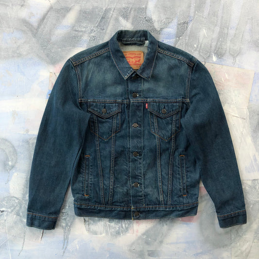 Vintage Levis Denim Button Jacket M