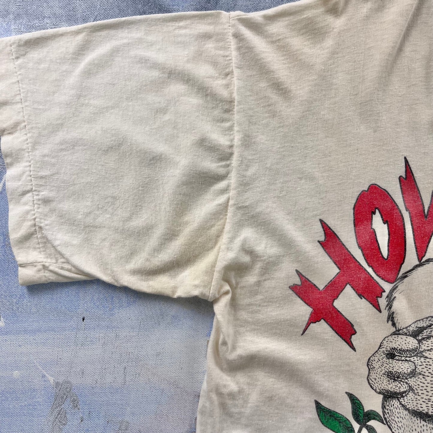 Vintage 90s Howzat For Cute Nambuca Heads Single Stitch T Shirt L