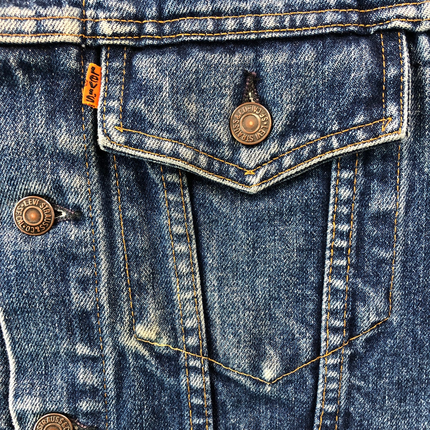Vintage Levis Orange Tag Sleevless Denim Jacket XL (Womens)