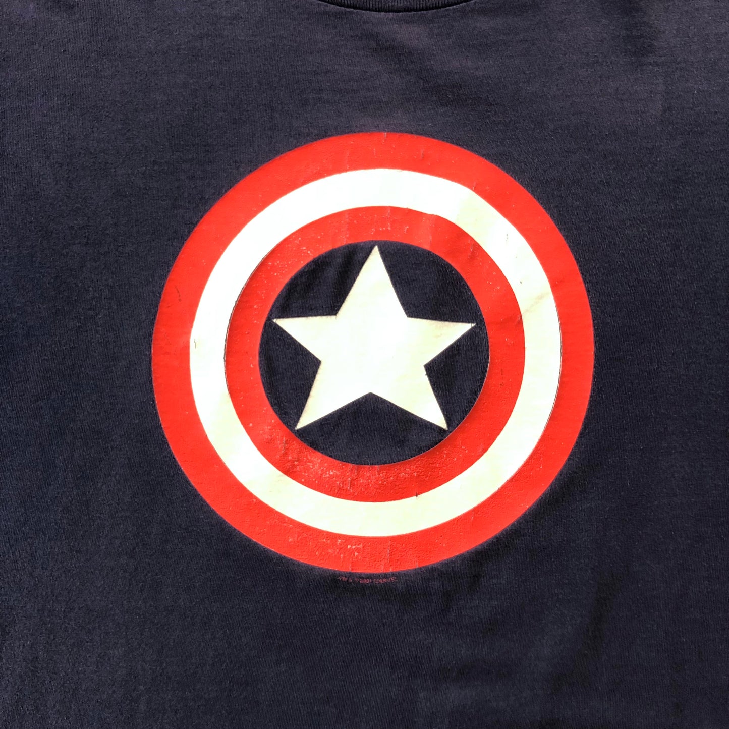 Vintage USA 90s Marvel Captain America Shield T Shirt XL
