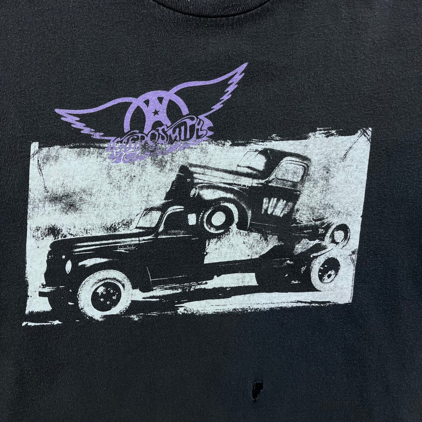 Vintage Aerosmith Trucks Pump T Shirt L