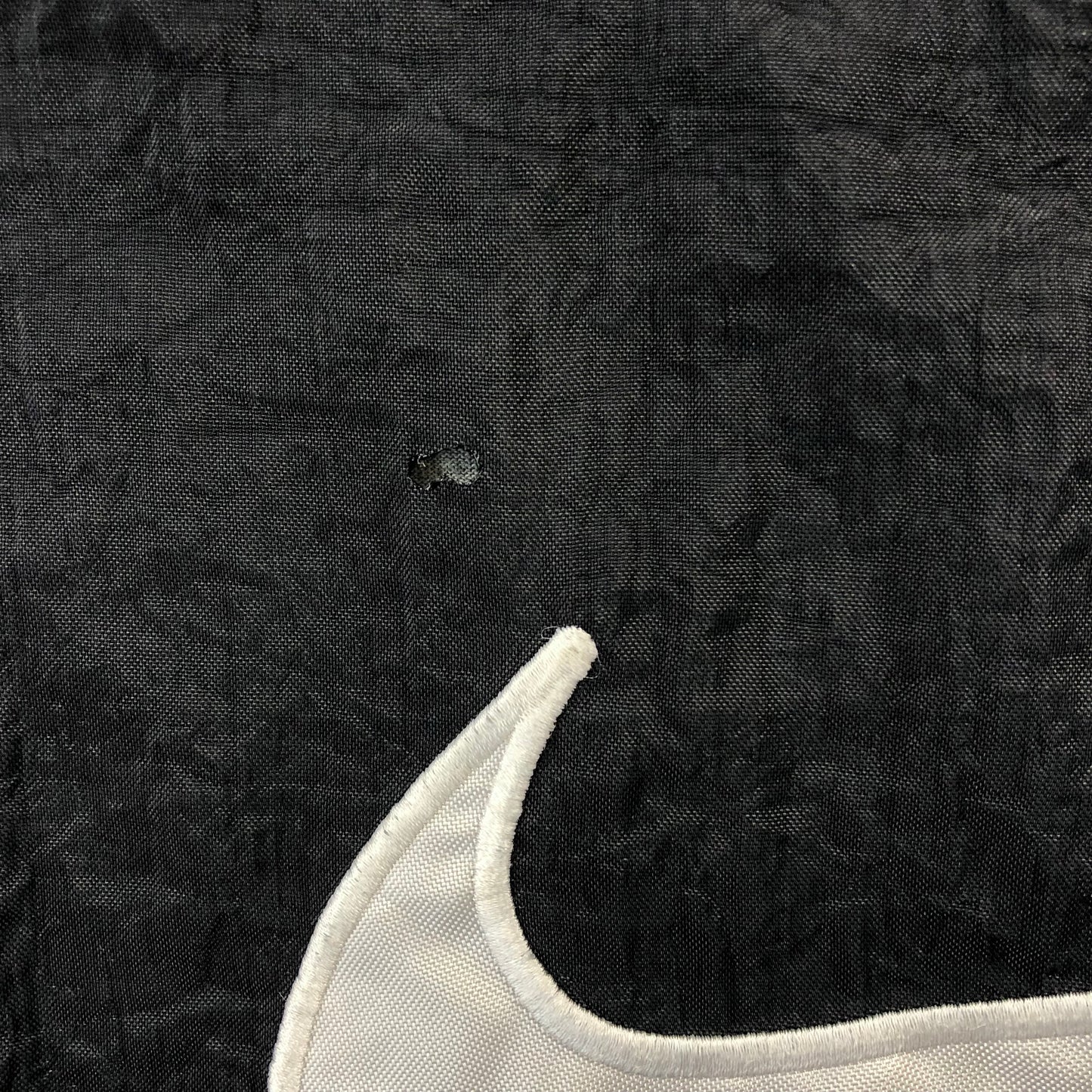 Vintage 90s Nike Swoosh Blanket Lined Zip Button Jacket L