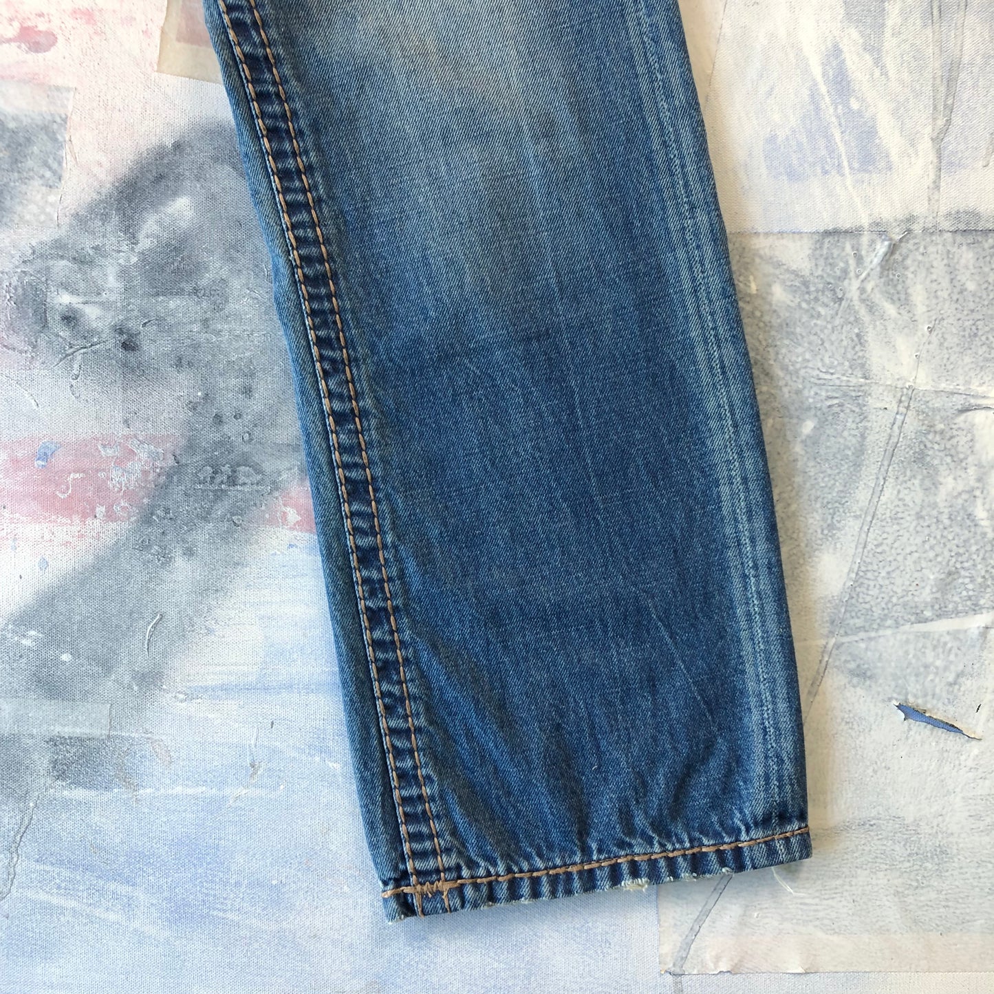 Vintage True Religion Straight Stitched USA Jean W34