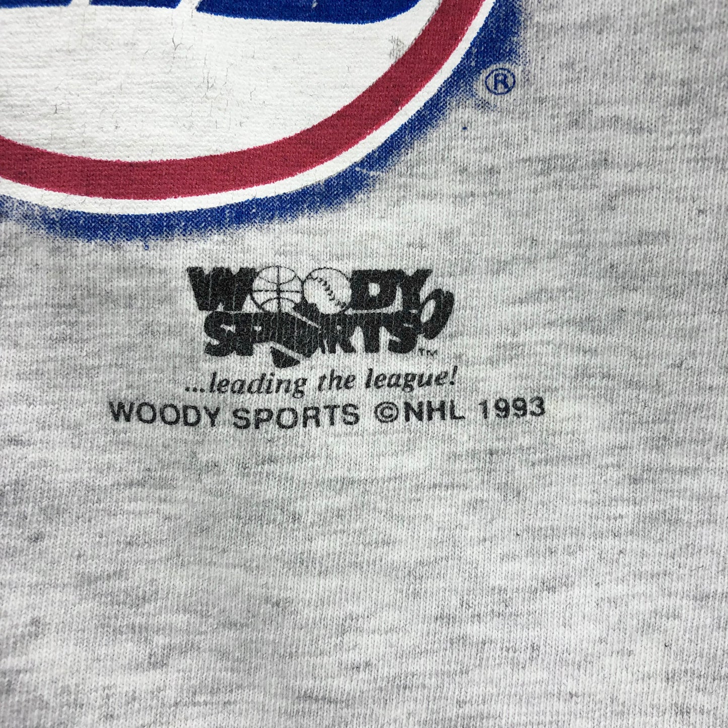 Vintage 90s USA NHL Winnipeg Jets Long Sleeve T Shirt XL