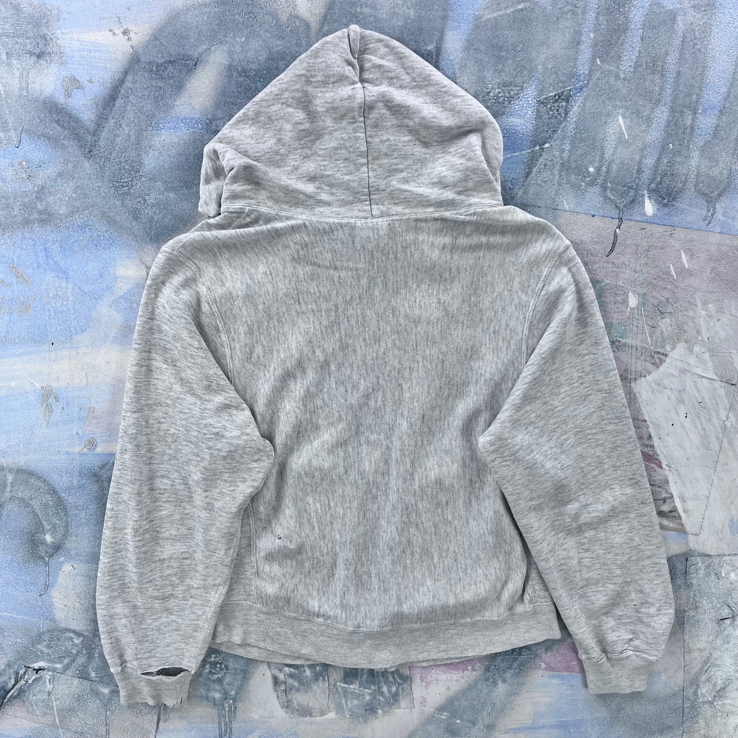 Vintage US Army Training Uniform Full Zip Hoodie Sweatshirt S