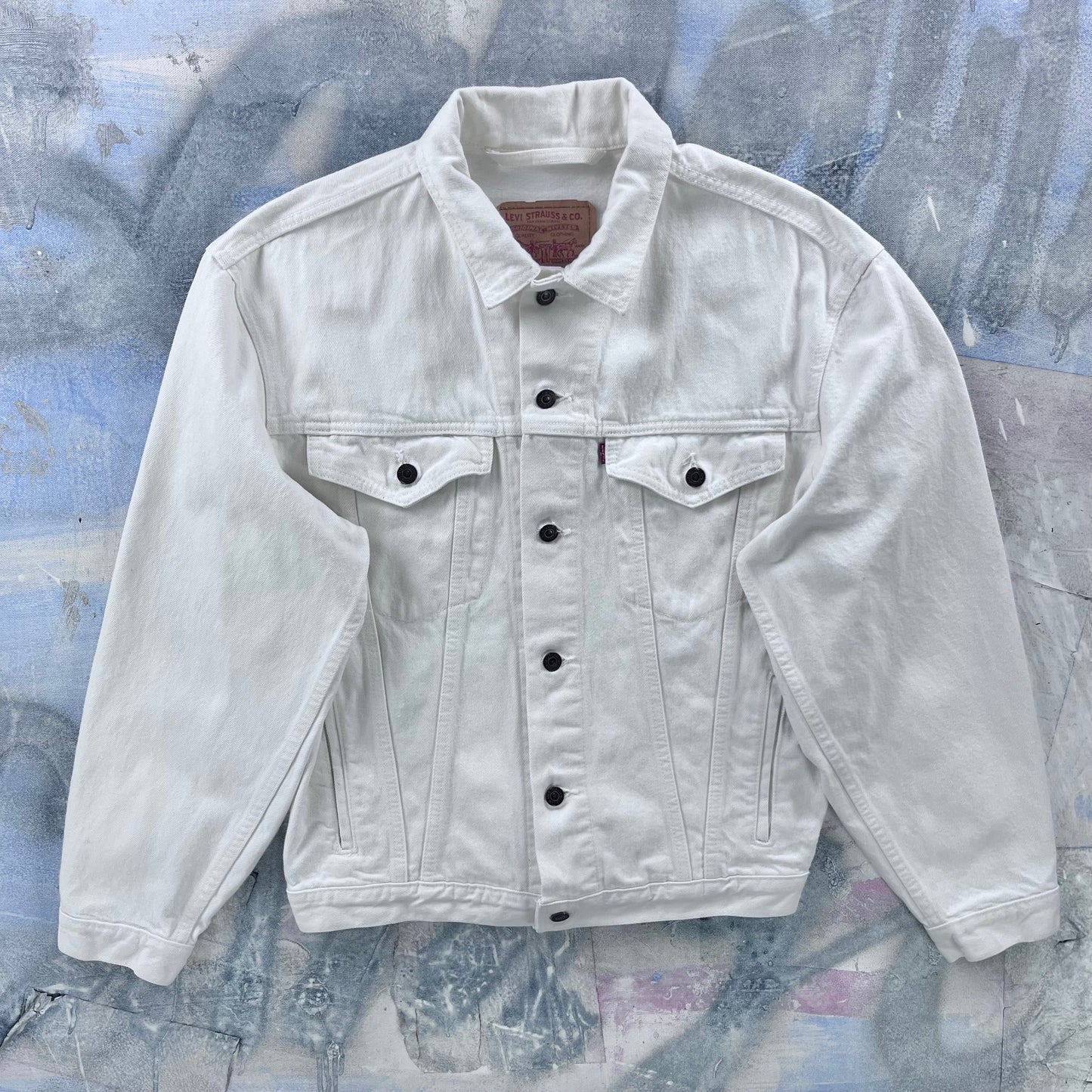 Levis Classic Denim Button Jacket S