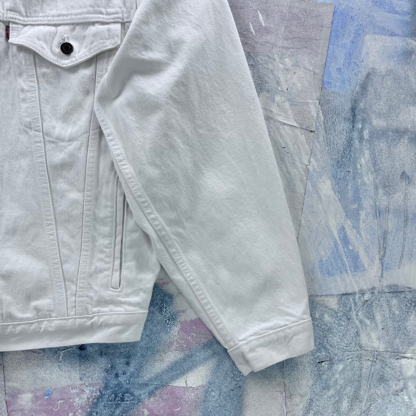 Levis Classic Denim Button Jacket S