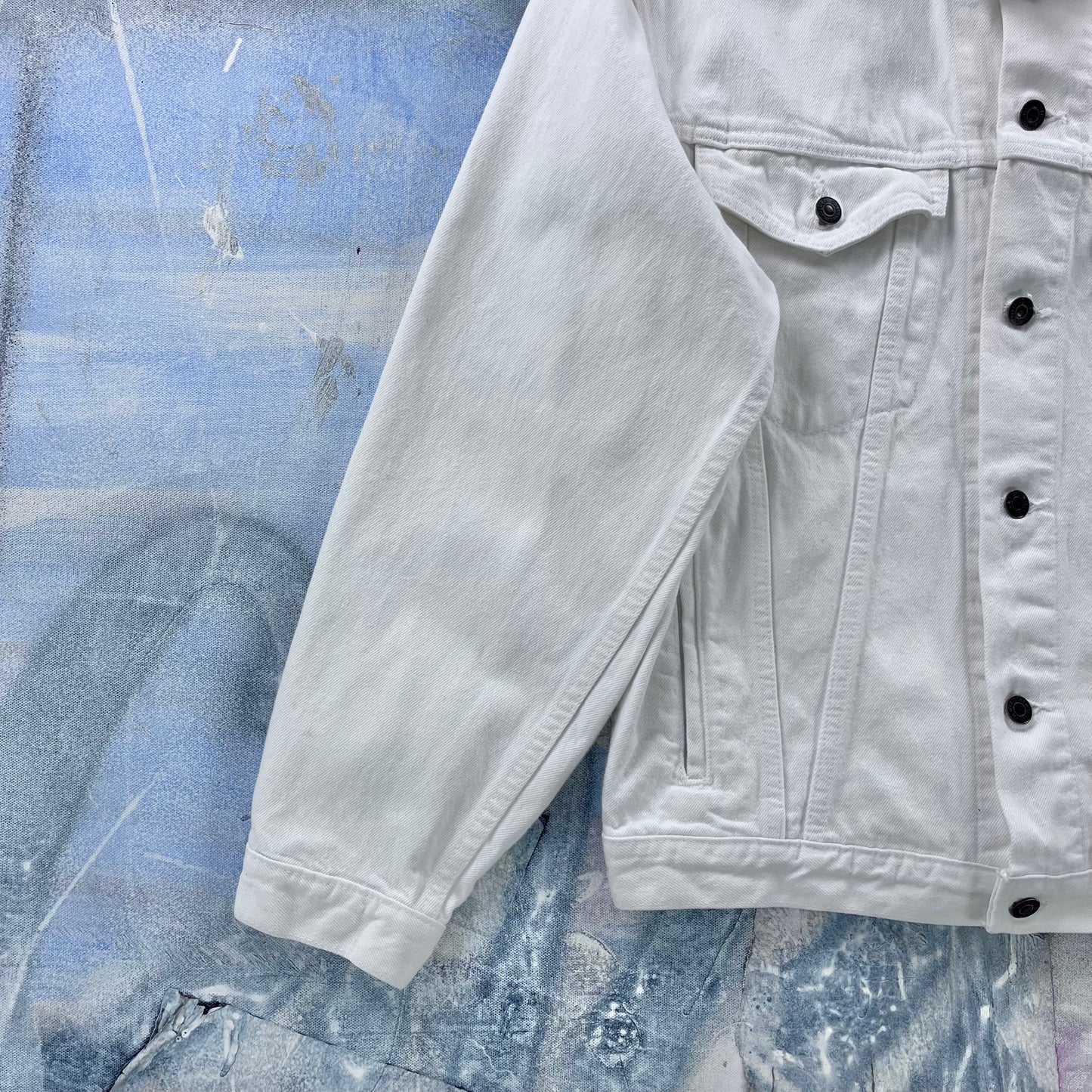 Levis Classic Denim Button Jacket S
