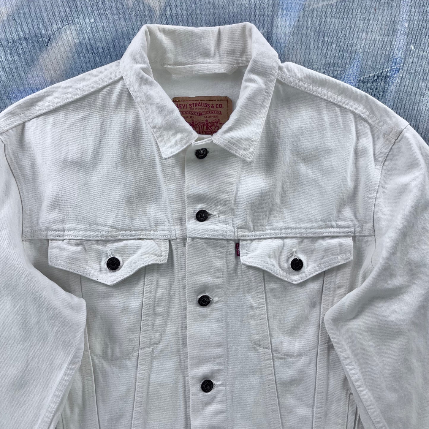 Levis Classic Denim Button Jacket S