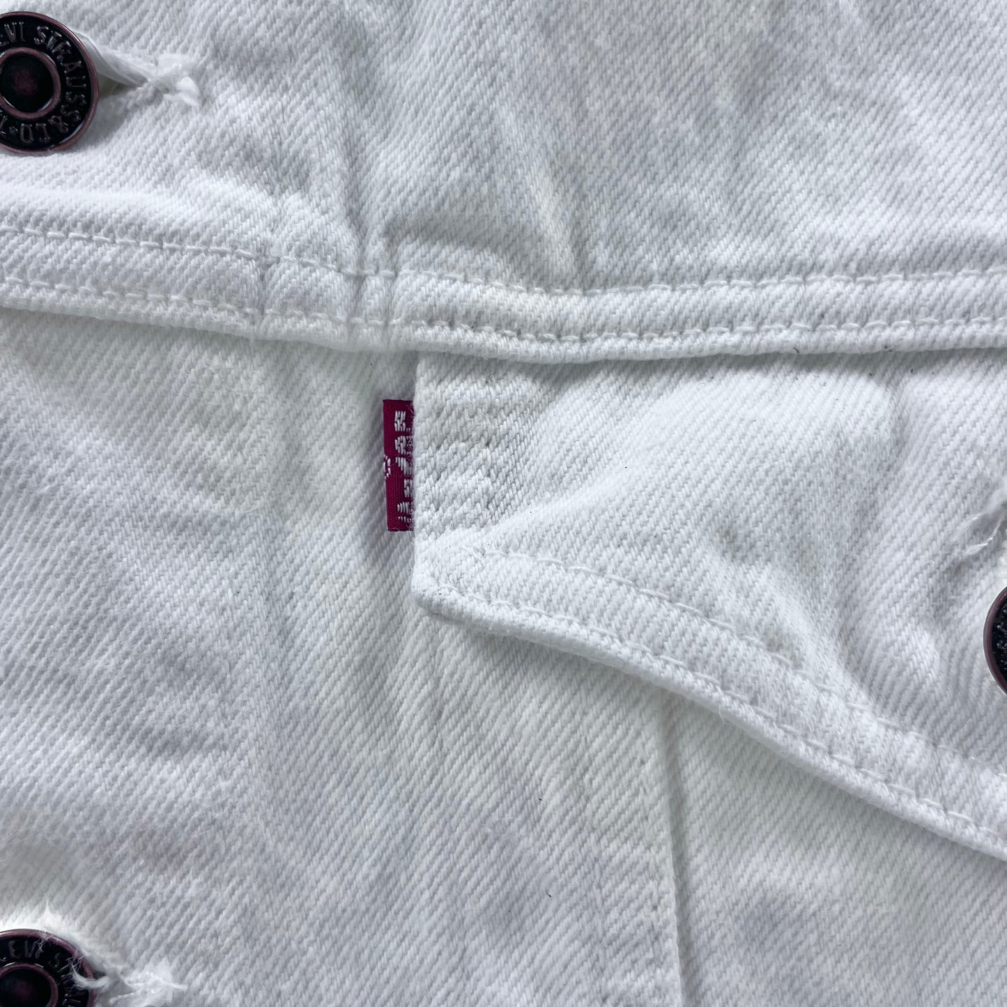 Levis Classic Denim Button Jacket S