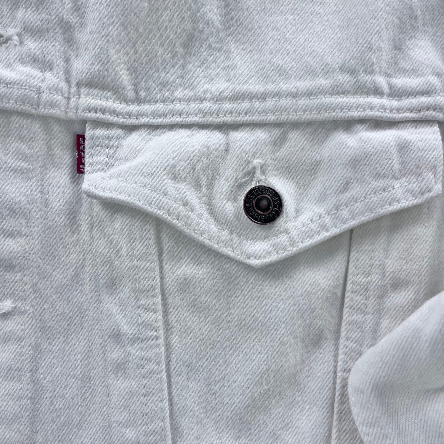 Levis Classic Denim Button Jacket S