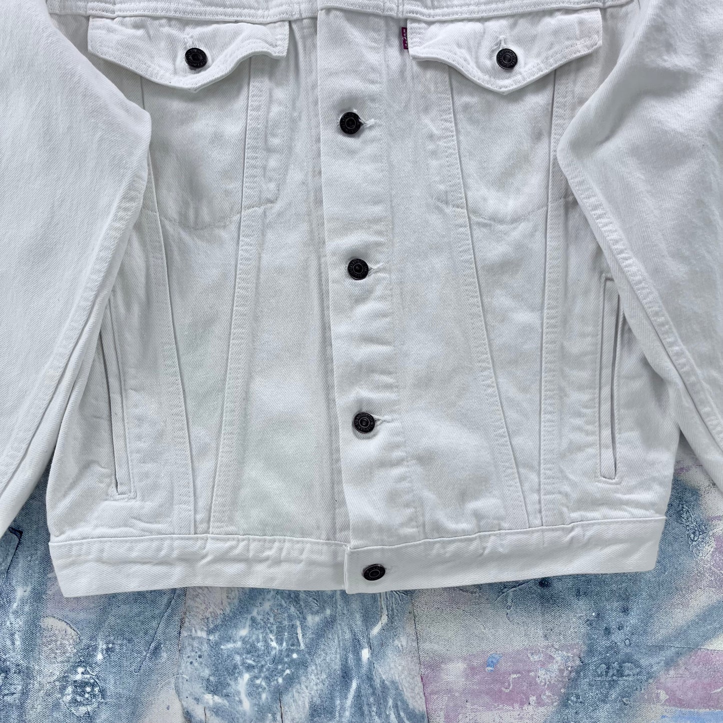 Levis Classic Denim Button Jacket S