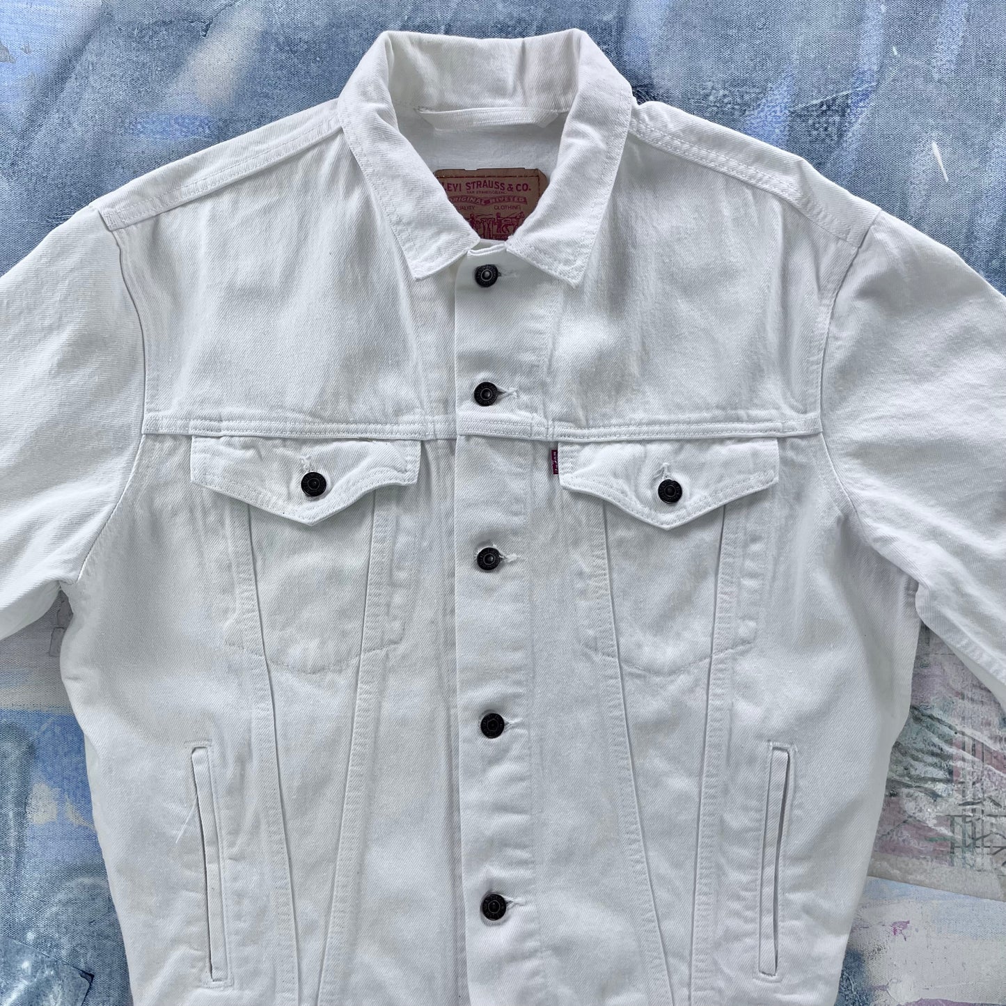Levis Classic Denim Button Jacket S