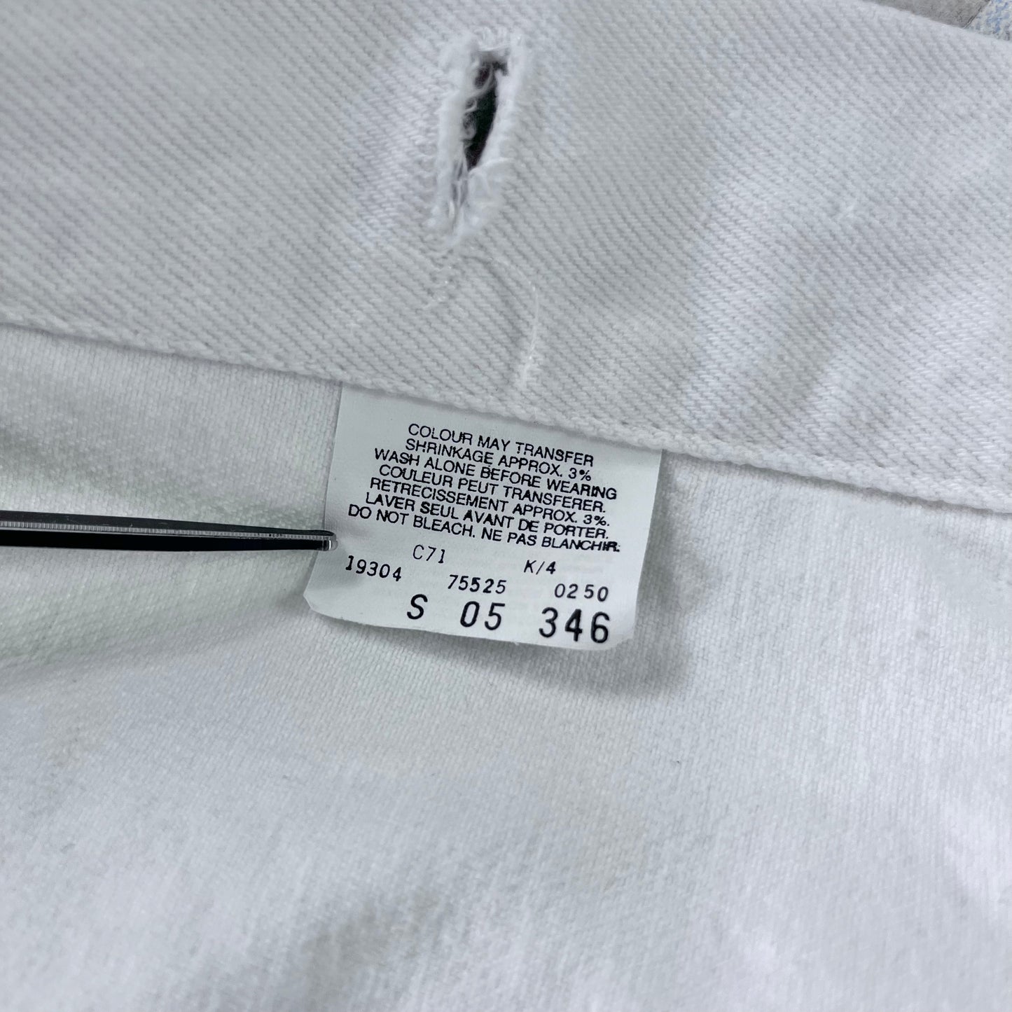 Levis Classic Denim Button Jacket S