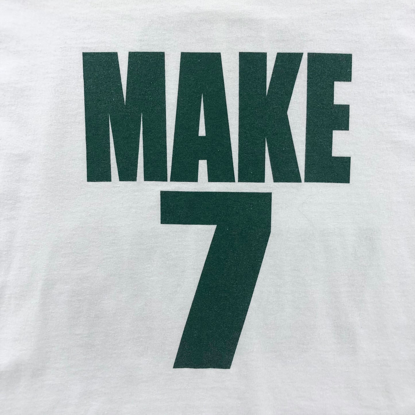 Vintage Make 7 Up Yours T Shirt XL