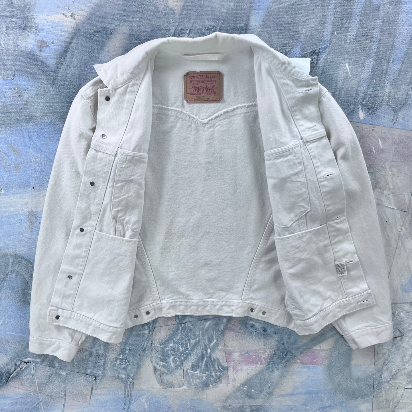 Levis Classic Denim Button Jacket S