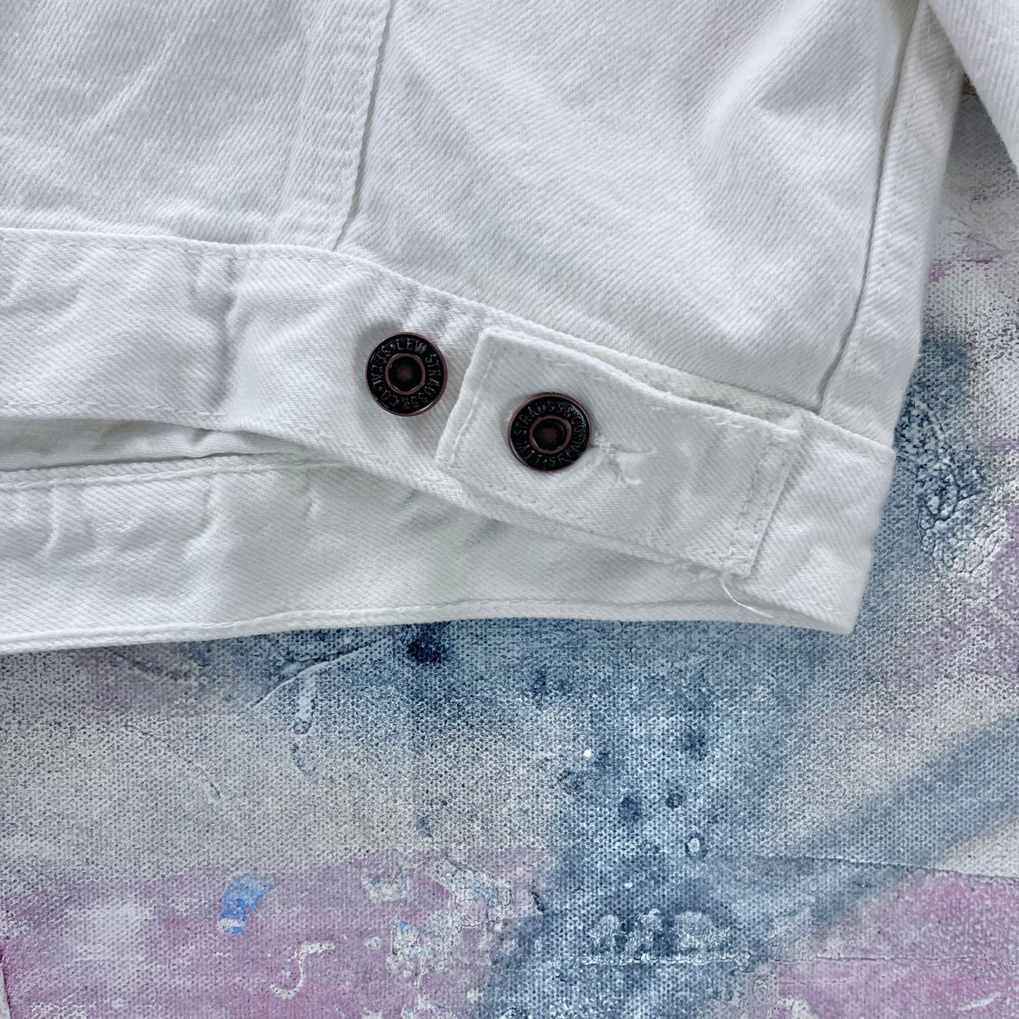 Levis Classic Denim Button Jacket S