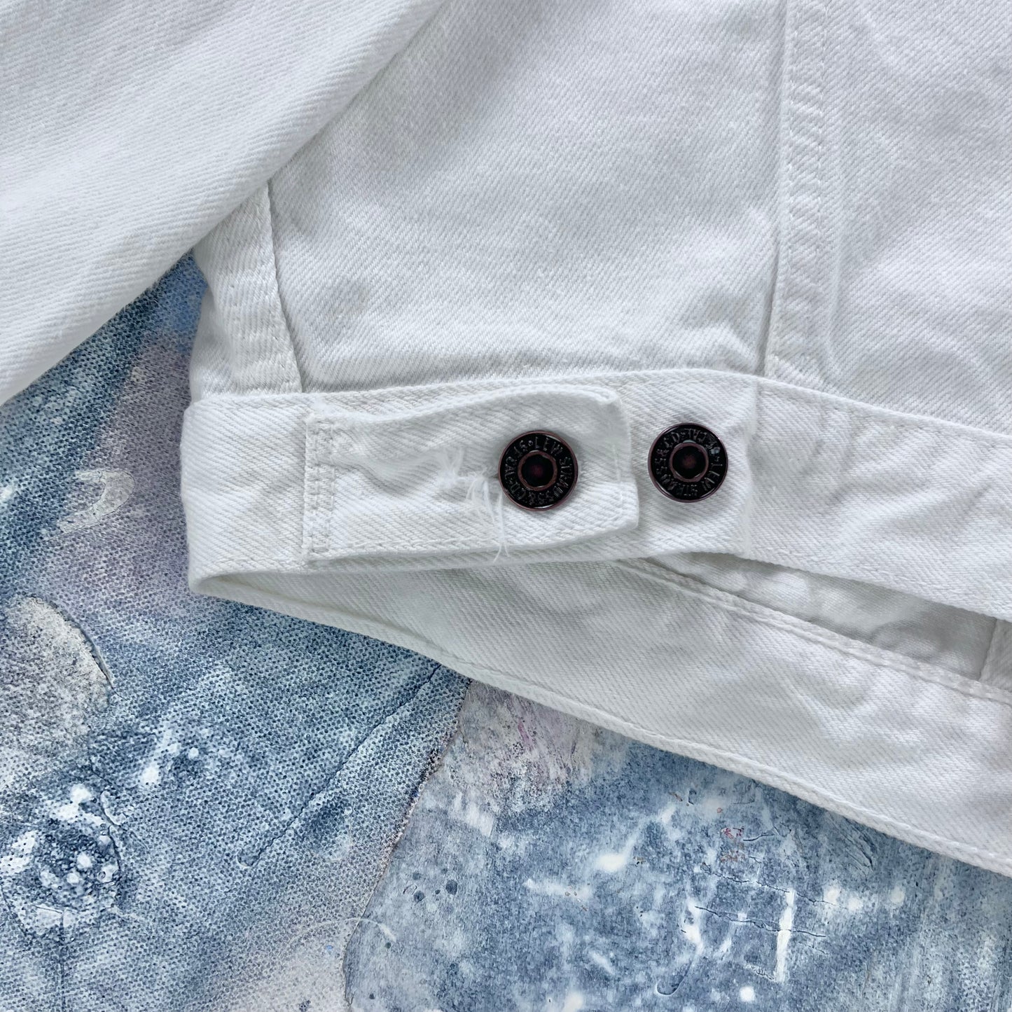 Levis Classic Denim Button Jacket S