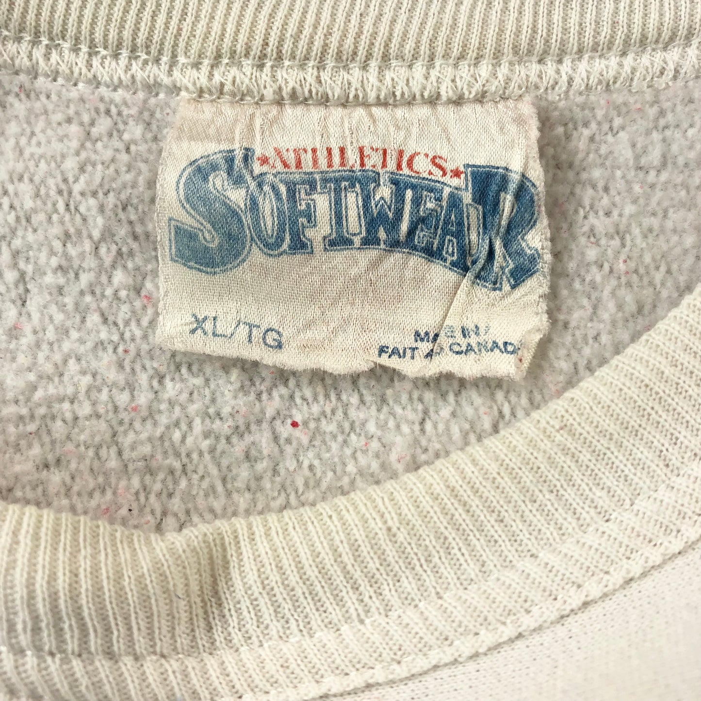 Vintage NHL Calgary Flames Softwear Athletics Crewneck Sweatshirt XL