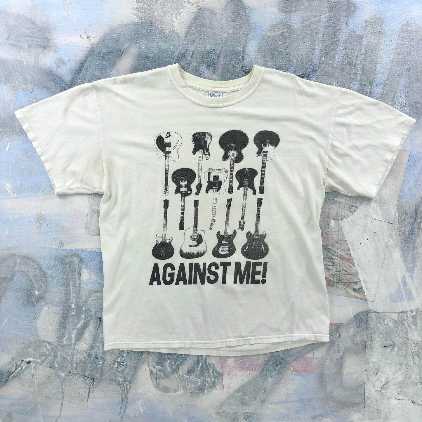 Vintage Against Me Rock Band T Shirt L