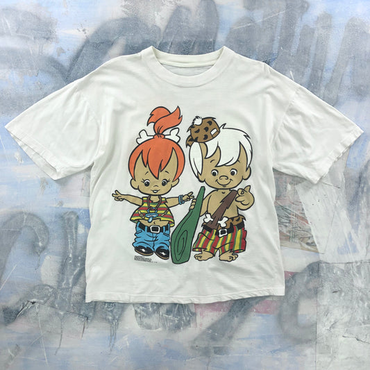 Vintage 90s Flinstones Bam Bam Pebbles T Shirt XL