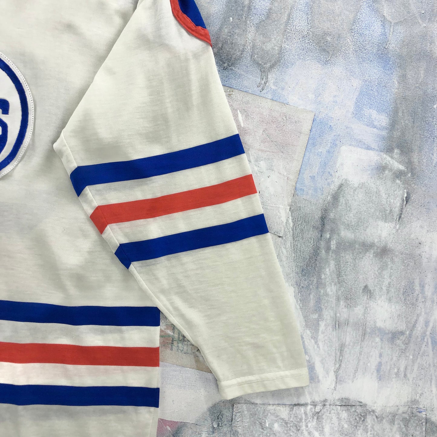 Vintage 80s NHL Edmonton Oilers Wayne Gretzky 99 Jersey L