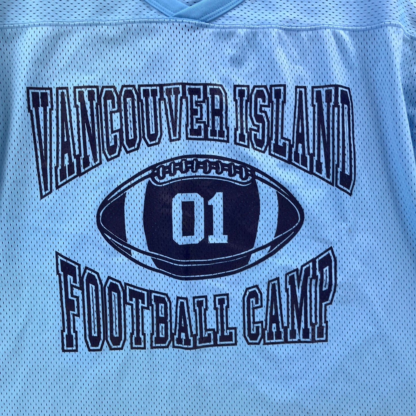 Vintage USA Vancouver Island Football Camp Jersey XXL