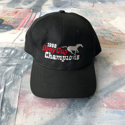 Starter 1998 Calgary Stampeders Grey Cup Champions Snapback Hat