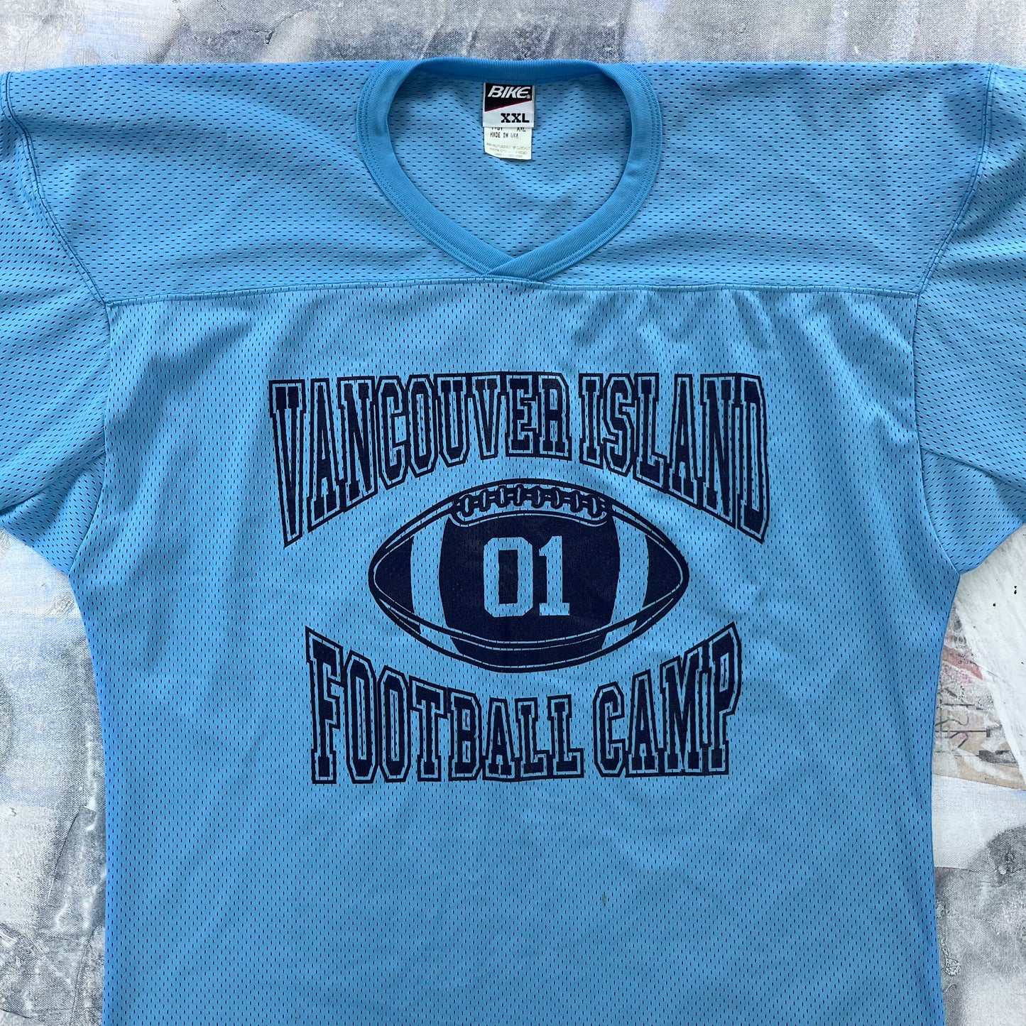 Vintage USA Vancouver Island Football Camp Jersey XXL