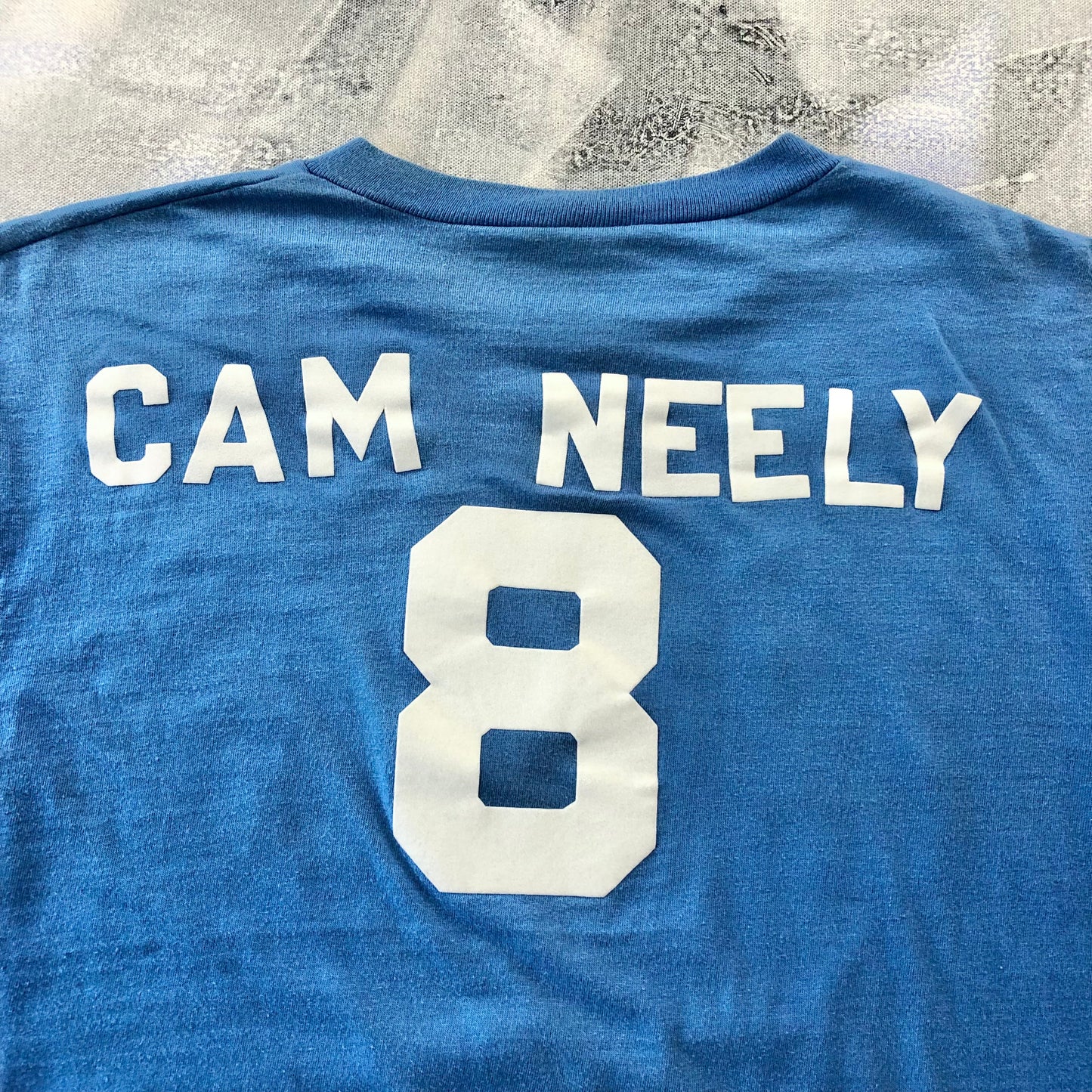 Vintage 90s NHL Edmonton Oilers Cam Neeley Single Stitch T Shirt M