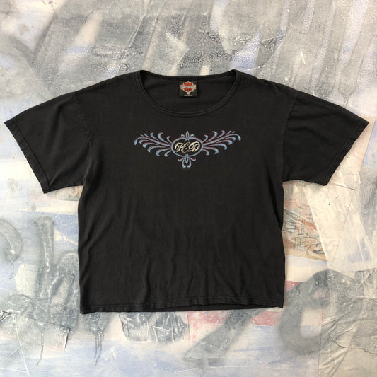 Vintage USA Harley Davidson Motorcycles Dothan Alabama T Shirt M (Womens)