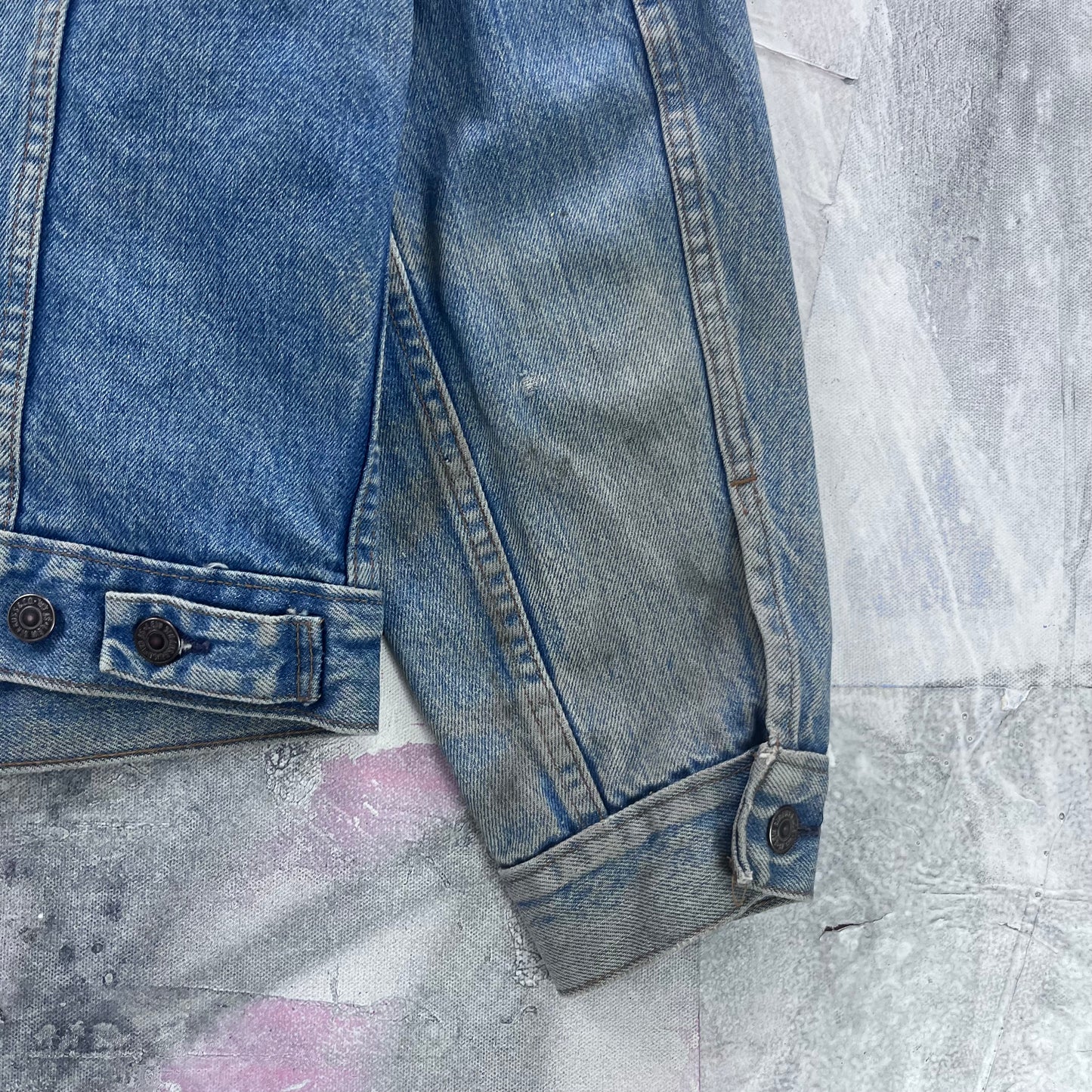 Vintage Levis Classic Denim Button Jacket L