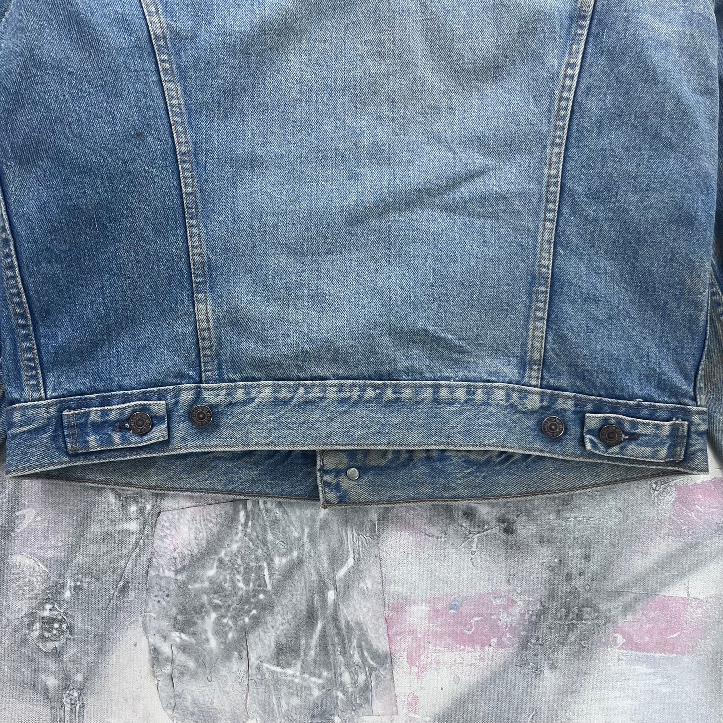 Vintage Levis Classic Denim Button Jacket L