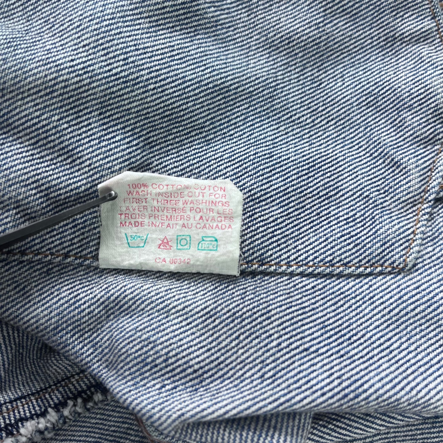 Vintage Levis Classic Denim Button Jacket L
