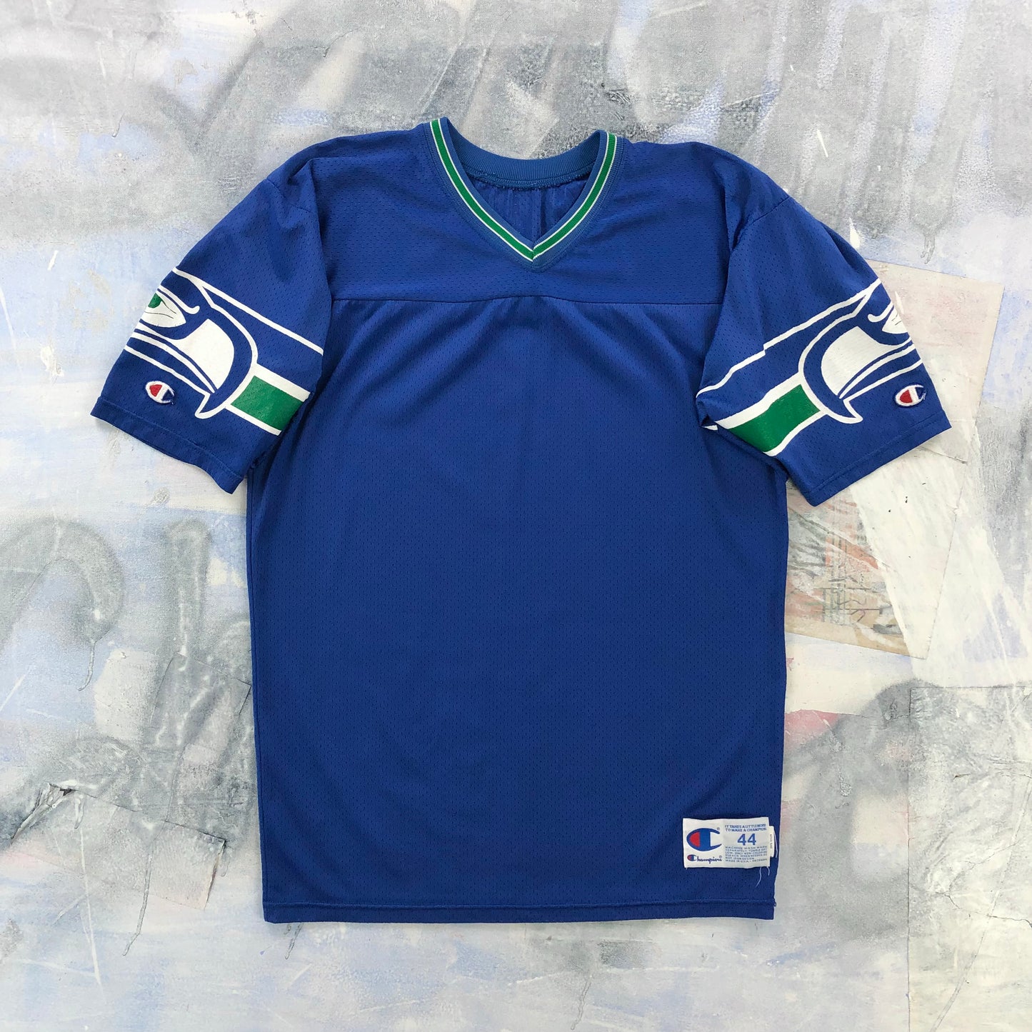 Vintage USA 90s Champion NFL Seattle Seahawks Football Jersey L