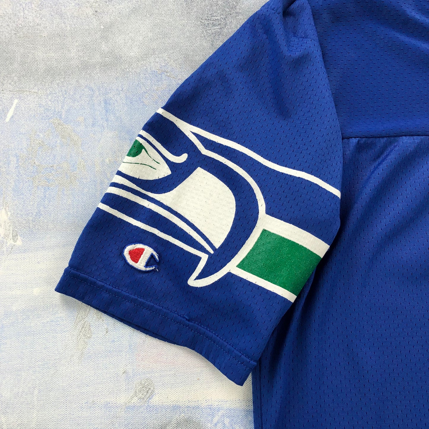 Vintage USA 90s Champion NFL Seattle Seahawks Football Jersey L