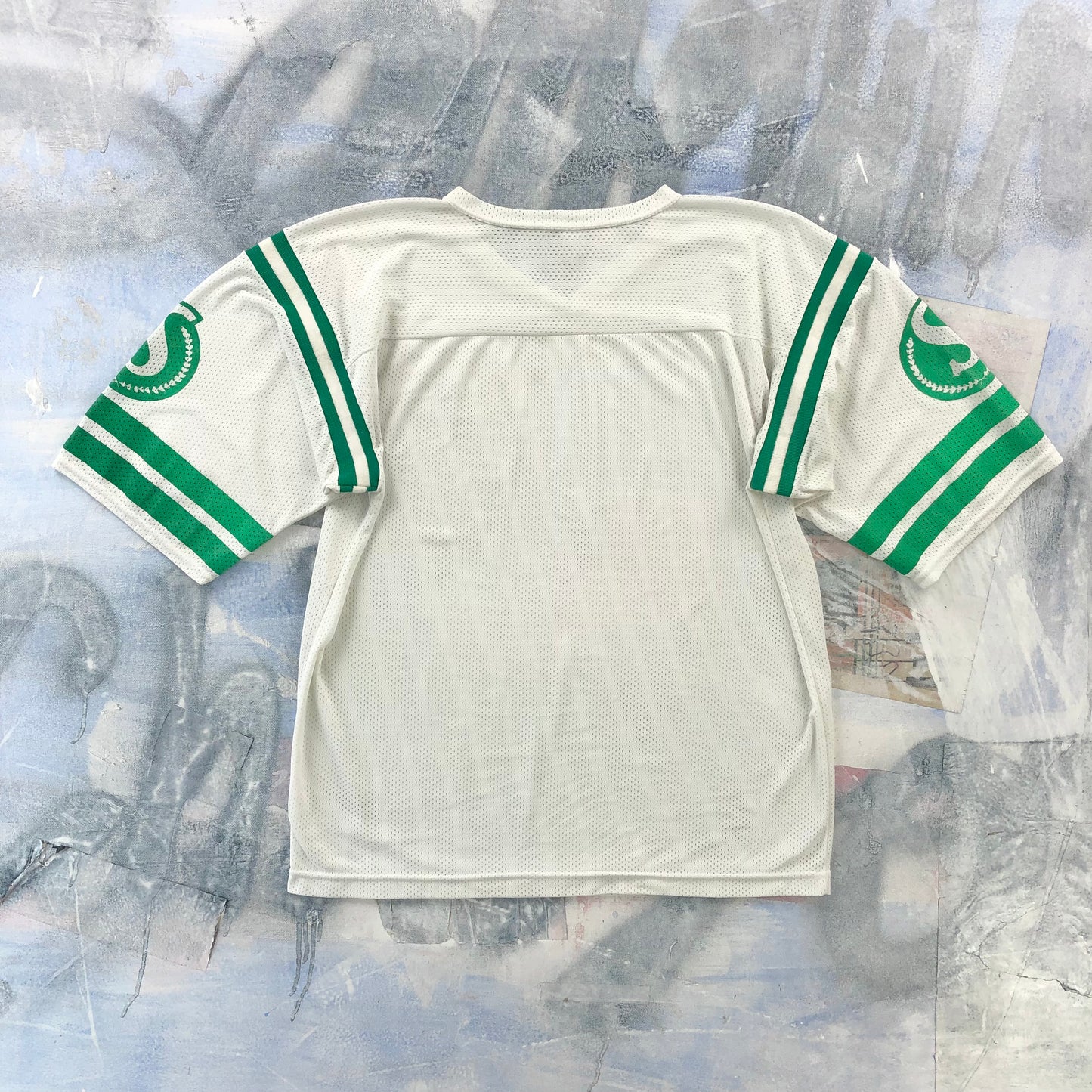 Vintage 90s CFL Saskatchewan Roughriders Football Jersey L